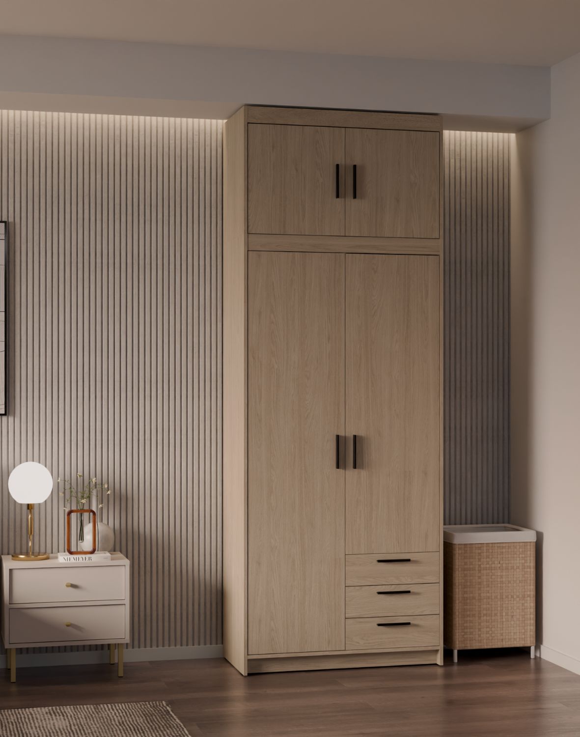 Nadstawka do szafy Elena 2D Dąb Olejowany DO0