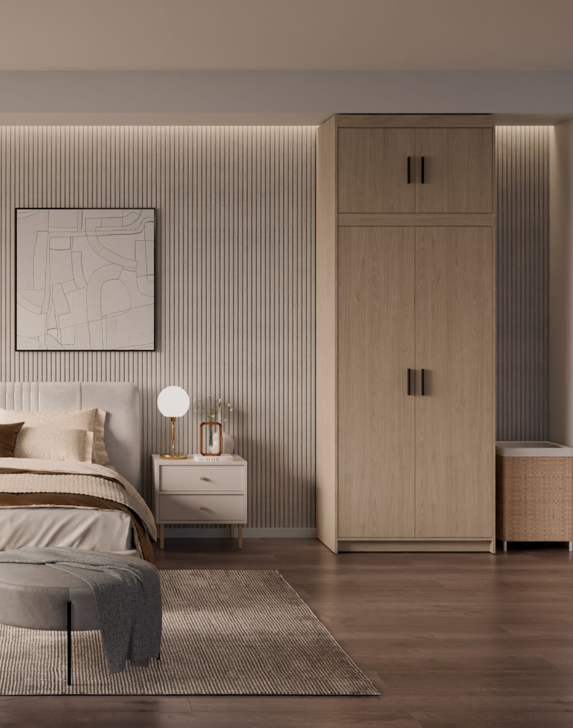 Nadstawka do szafy Elena 2D Dąb Olejowany DO0