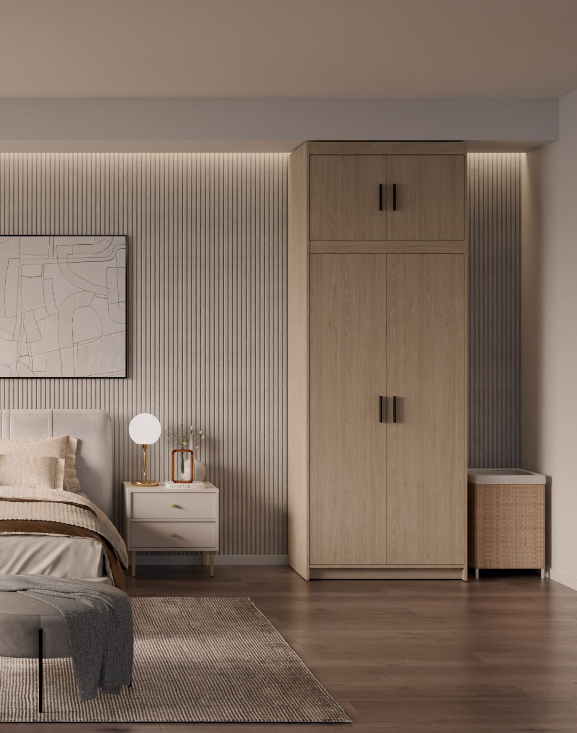 Nadstawka do szafy Elena 2D Dąb Olejowany DO0