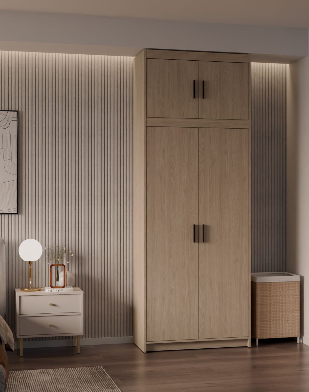 Nadstawka do szafy Elena 2D Dąb Olejowany DO0