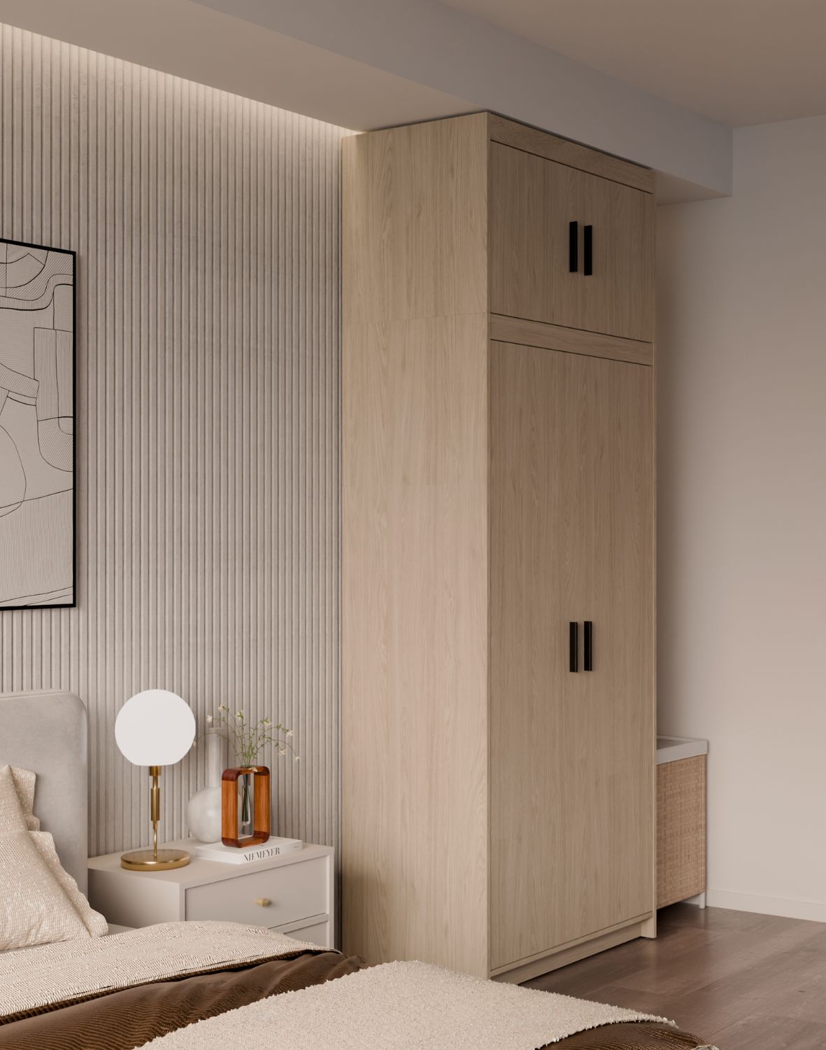 Nadstawka do szafy Elena 2D Dąb Olejowany DO0