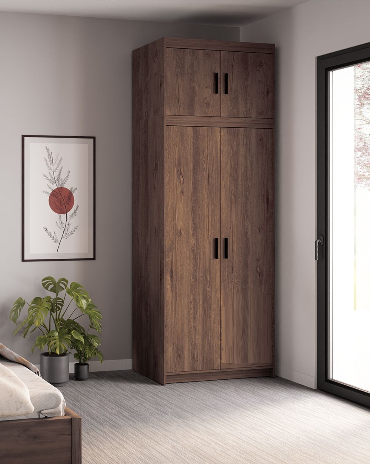 Nadstawka do szafy Elena 2D Dąb Lefkas DL02