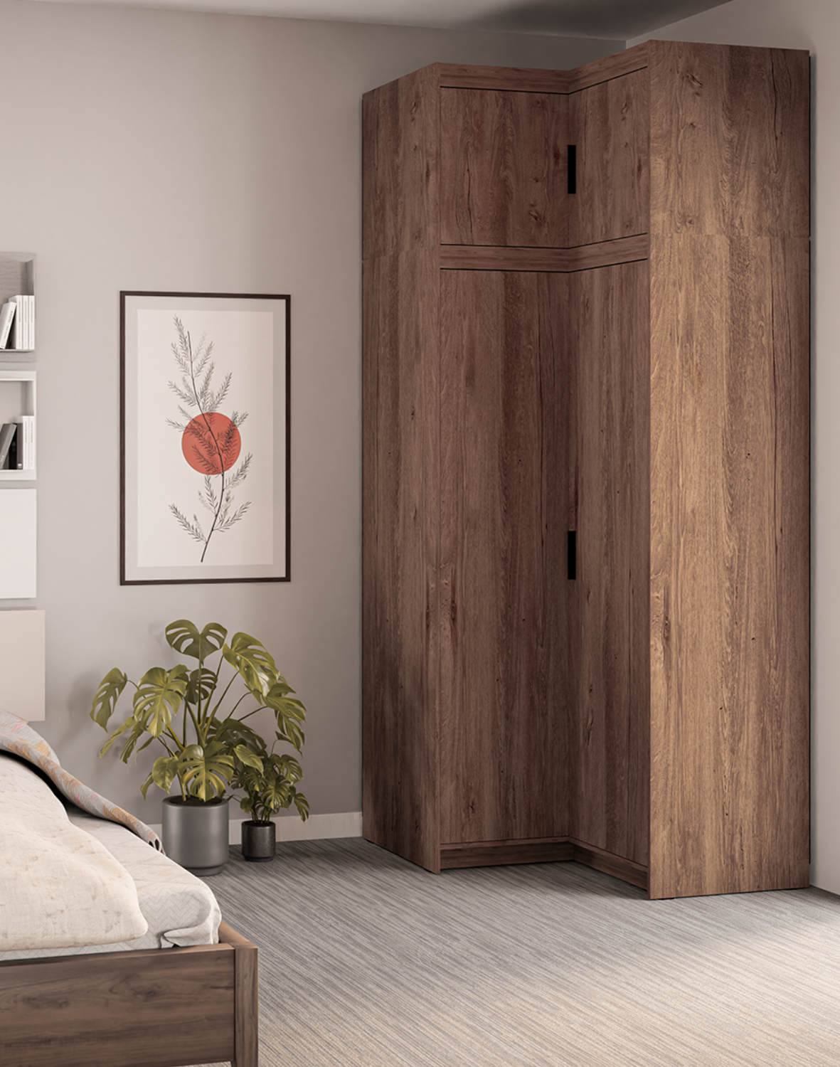 adstawka do szafy narożnej Elena 2D Dąb Lefkas DL02