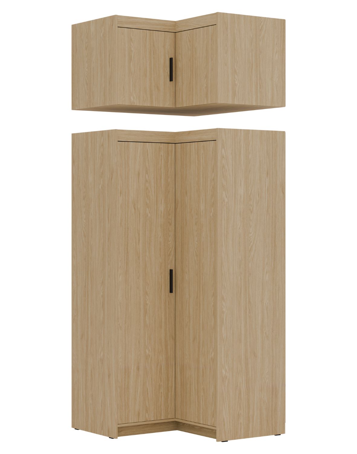 Nadstawka do szafy narożnej Elena 2D Dąb Olejowany DO02