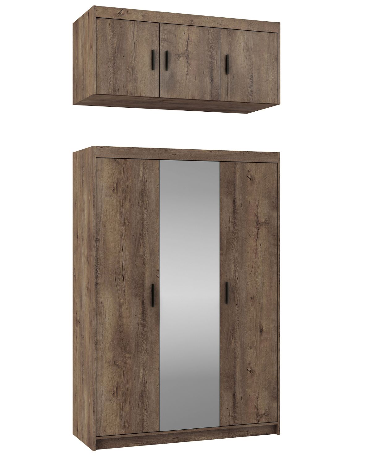 Nadstawka do szafy Elena 3D Dąb Lefkas DL03