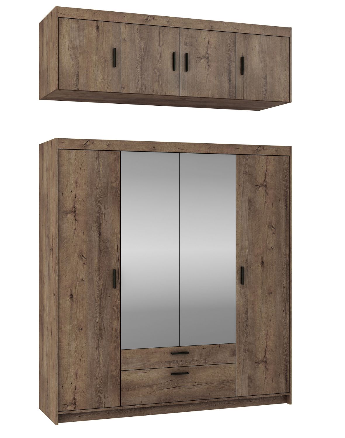 Nadstawka do szafy Elena 4D Dąb Lefkas DL04