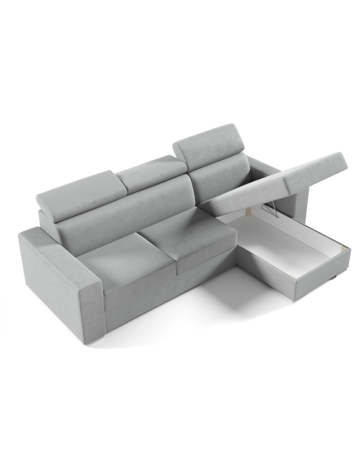 narożnik z zagłówkami adela l