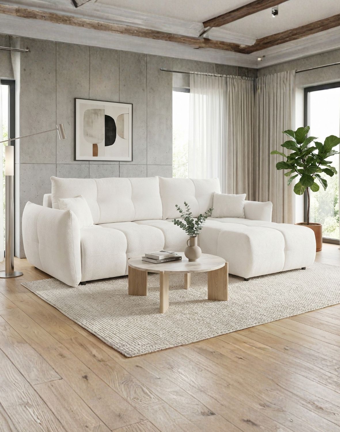 rozkładany narożnik chmurka base