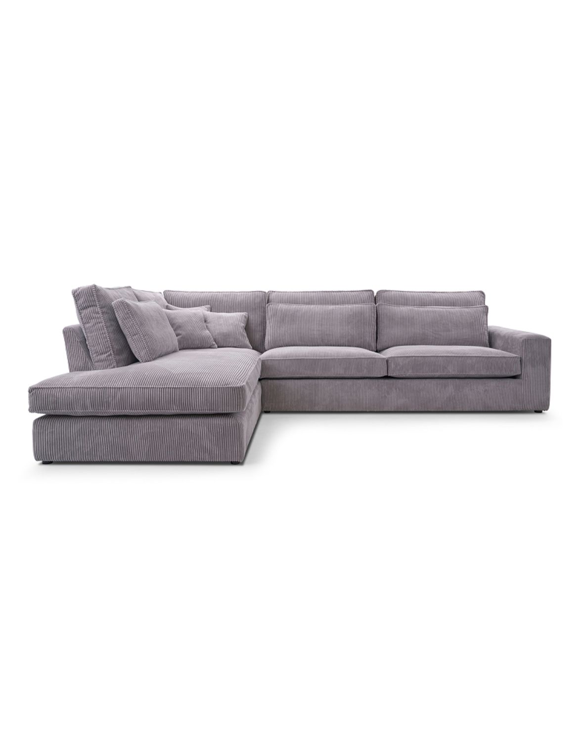 szary narożnik sztruksowy cobra