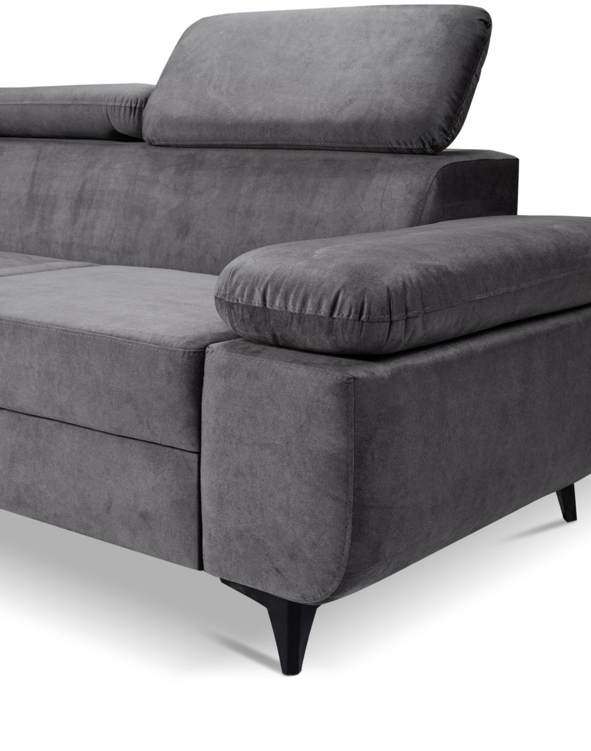 nowoczeasny narożnik do salonu na nóżkach fabio