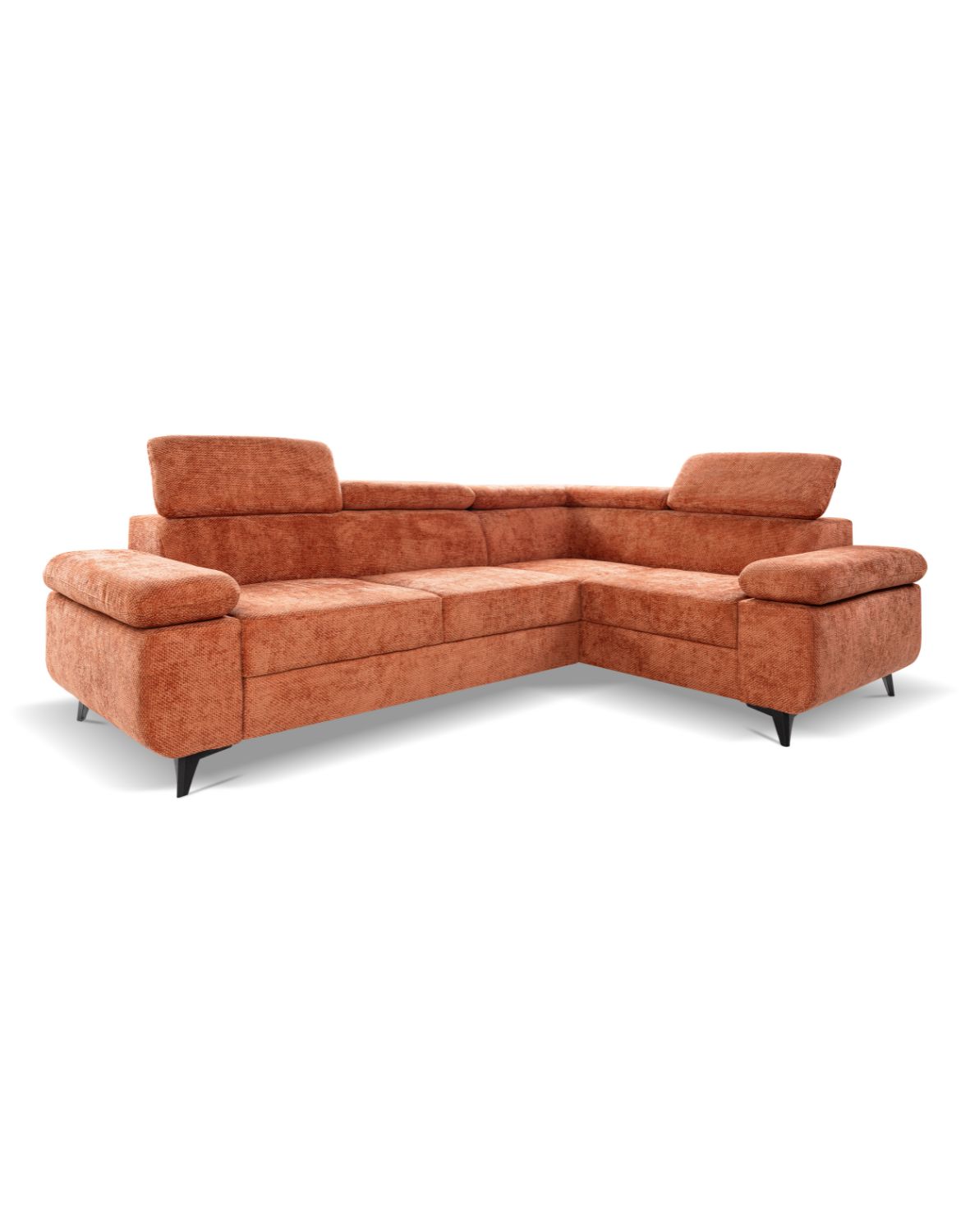 nowoczeasny narożnik do salonu na nóżkach fabio