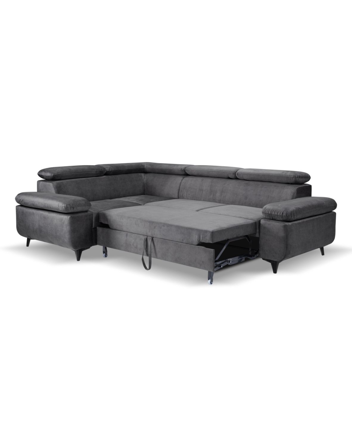 nowoczeasny narożnik do salonu na nóżkach fabio