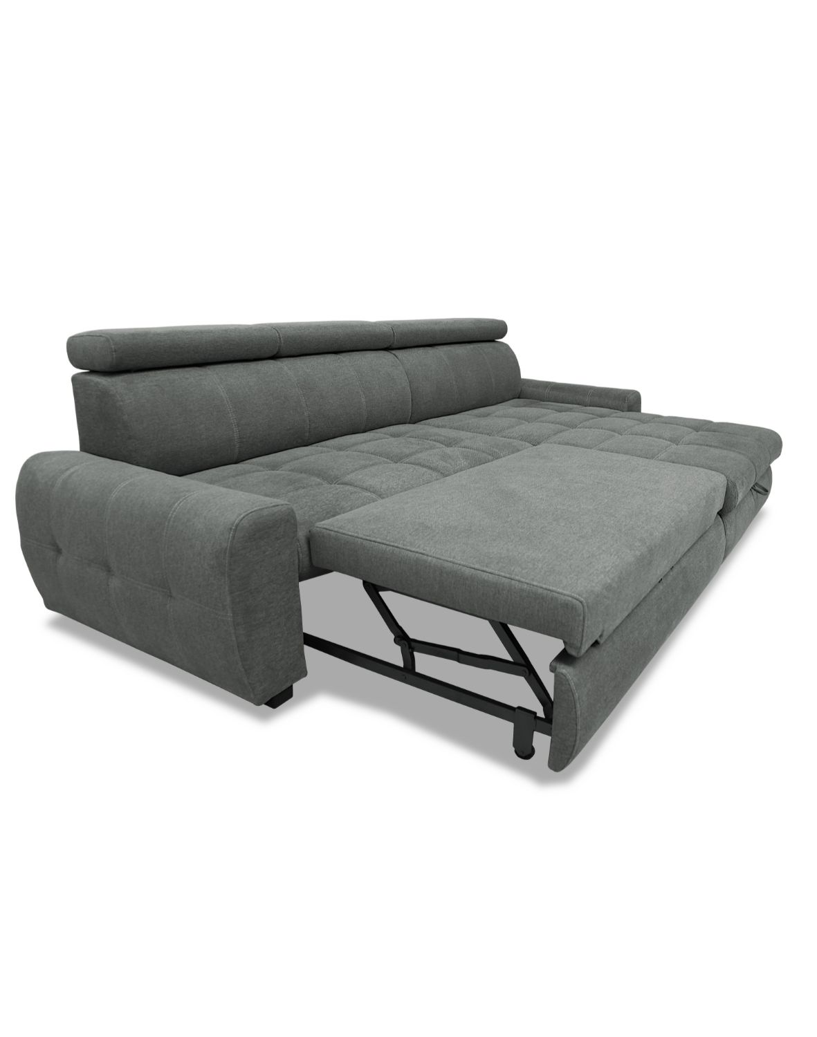 szary narożnik fenix 277 cm