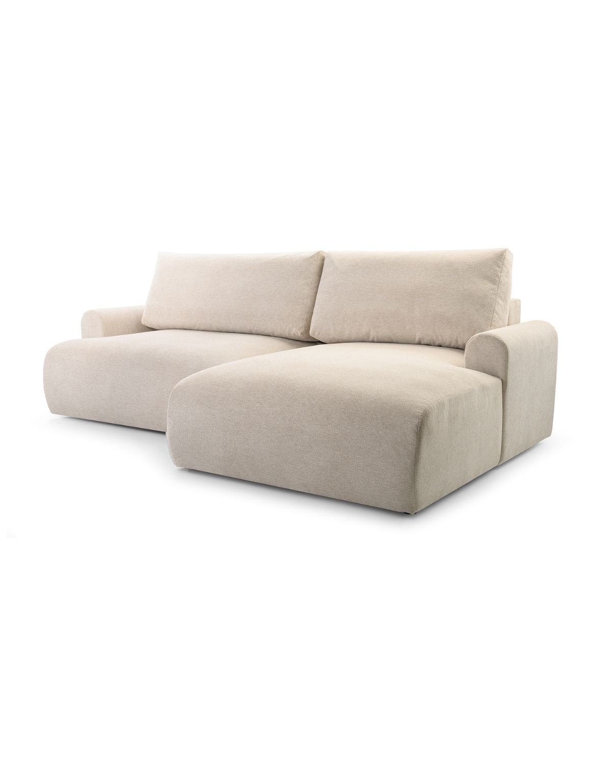 wygodny narożnik do salonu obły 260 cm