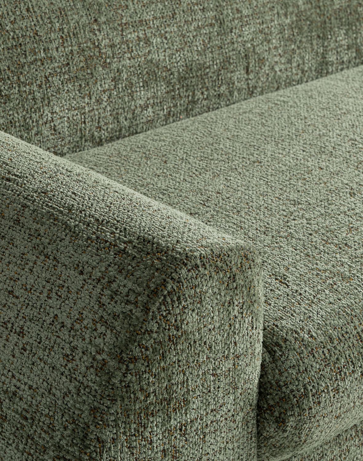 zielony narożnik z regulowanymi zagłówkami perry