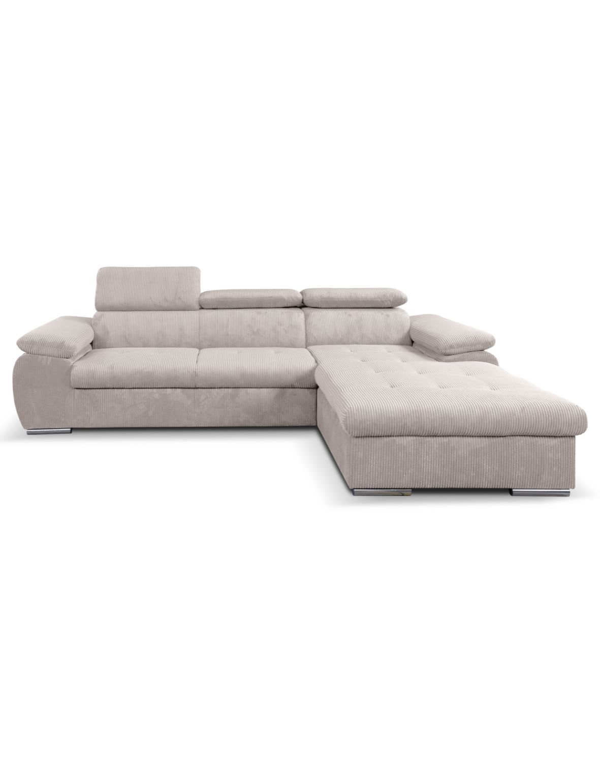 narożnik sztruksowy trino