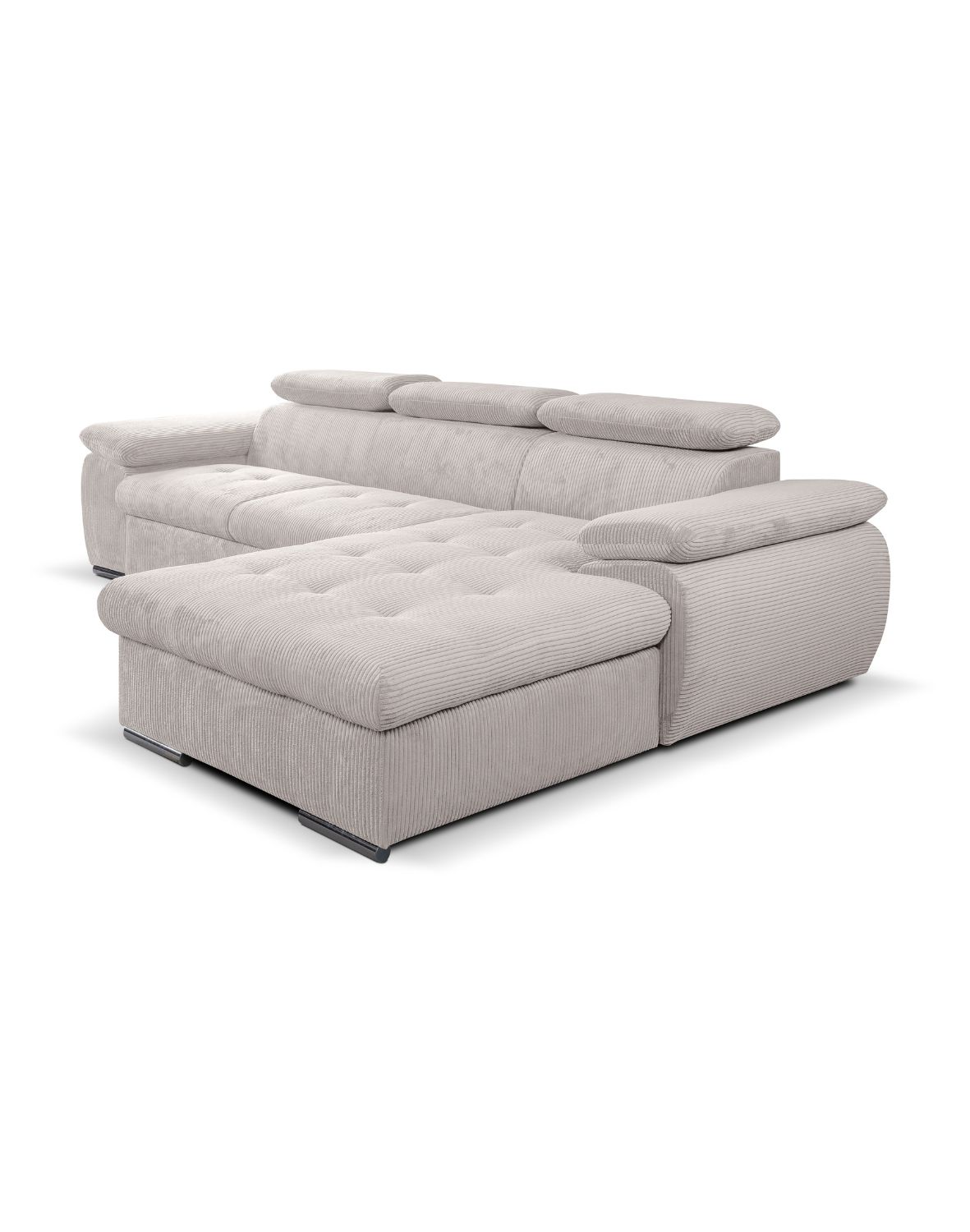 narożnik sztruksowy trino