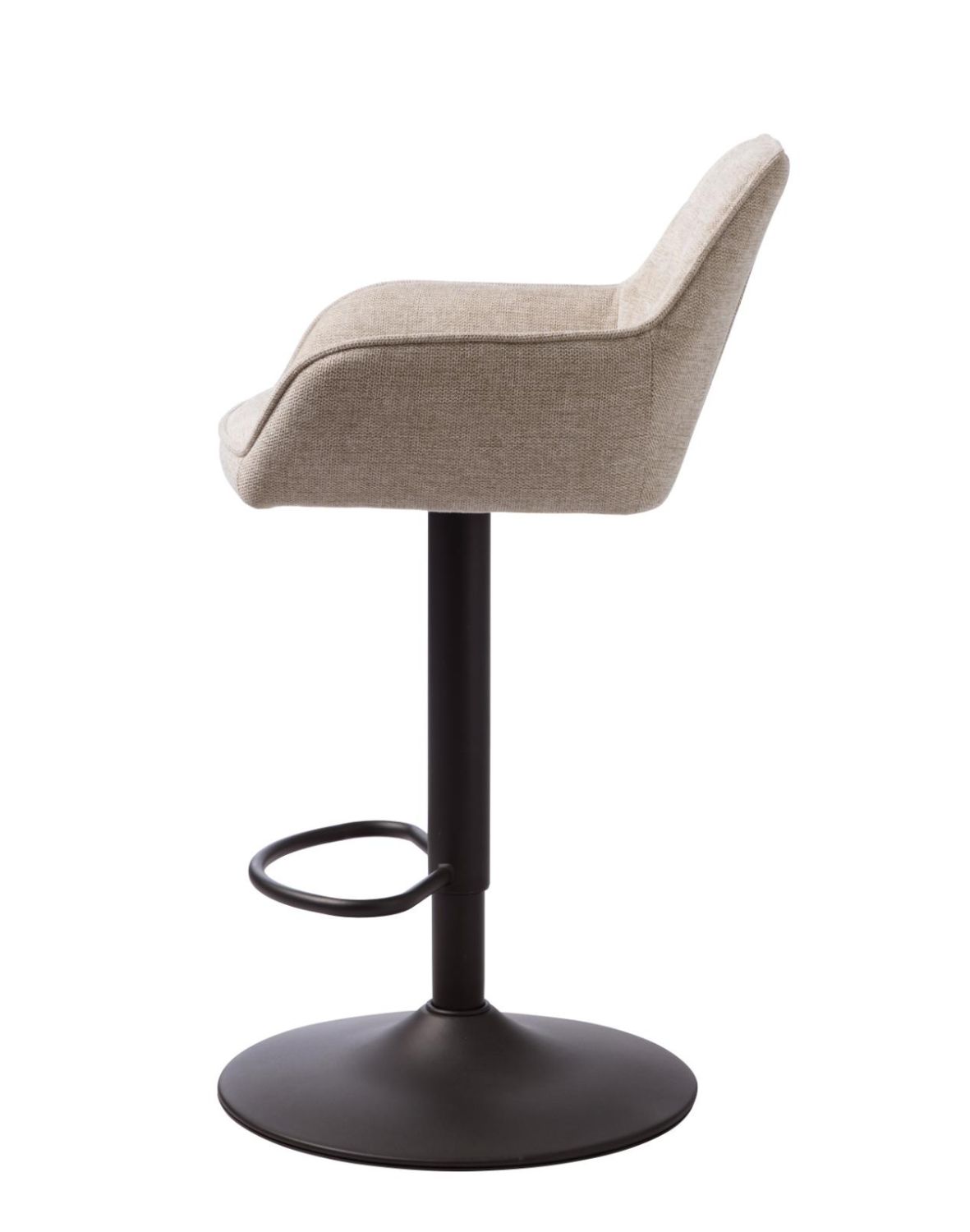 hoker obrotowy nolan z regulacją wysokości, pikowany, beżowe (50840000)