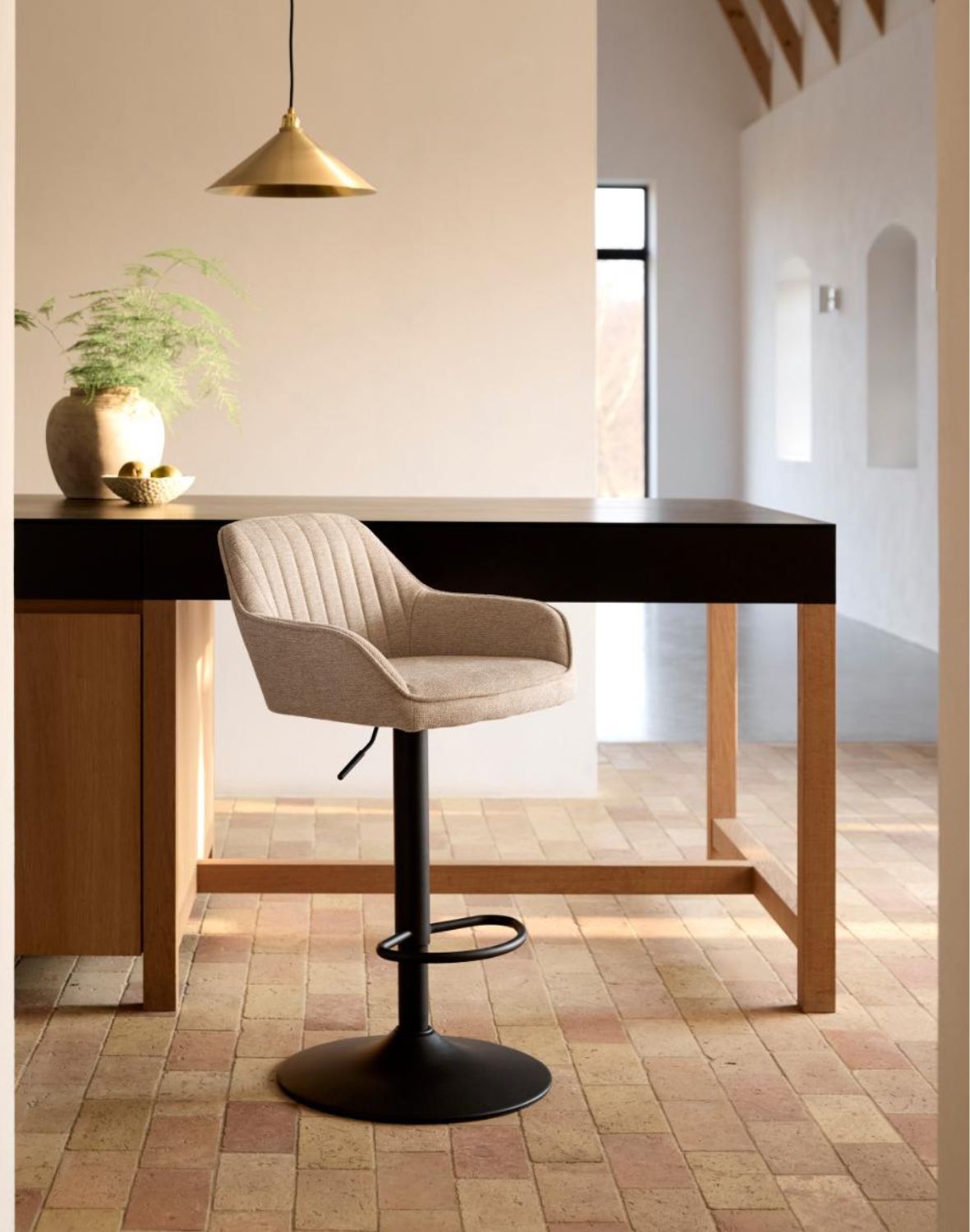 hoker nolan, obrotowy, z regulacją wysokości, beżowe (54840004)