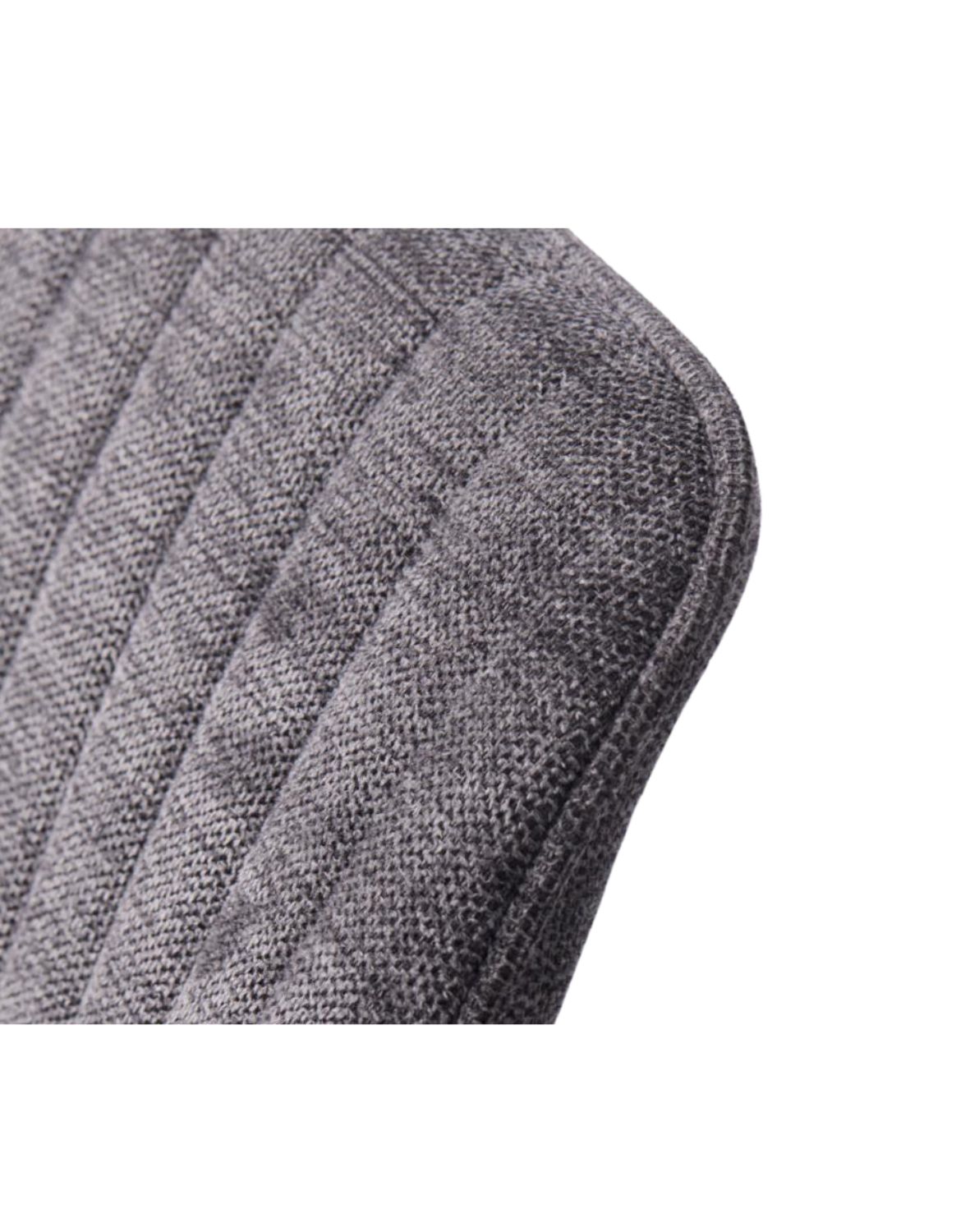 krzesło do jadalni nolan z podłokietnikami, ciemnoszare ( 50790001)