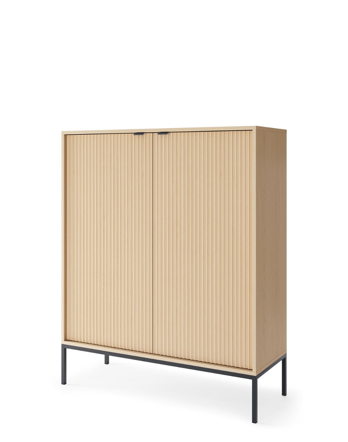 komoda ryflowana nova dąb vincenza (k104)