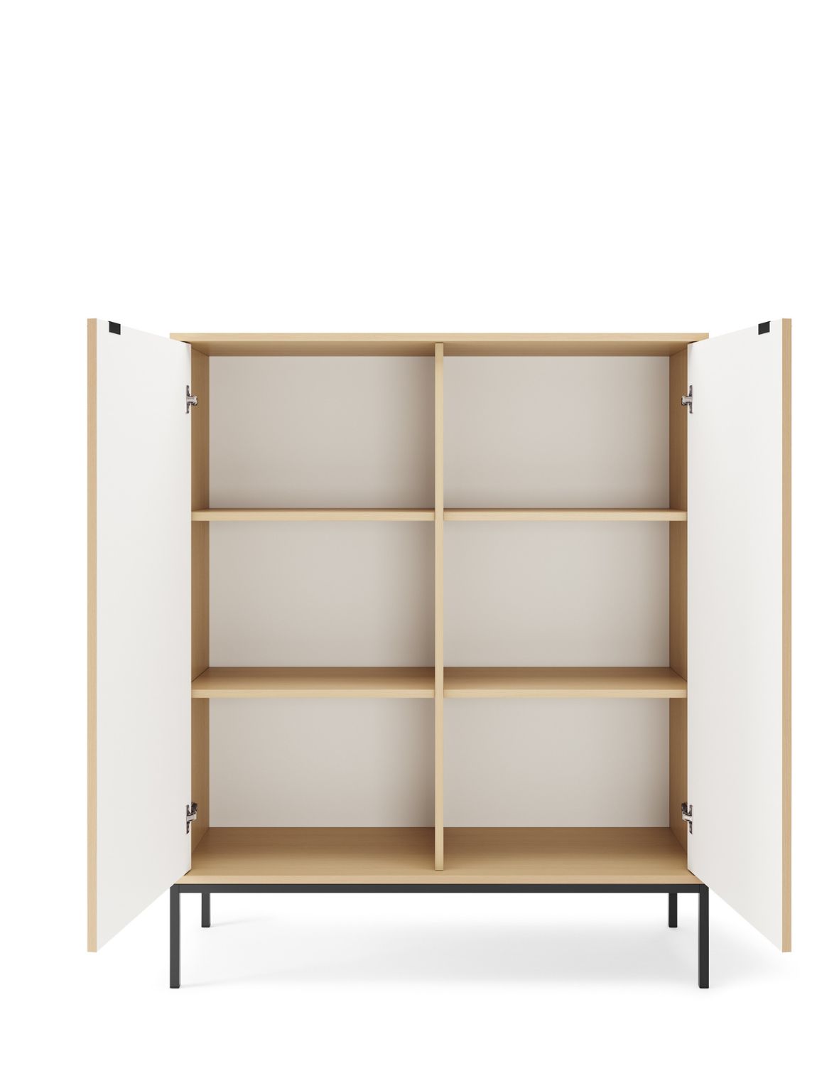 komoda ryflowana nova dąb vincenza (k104)