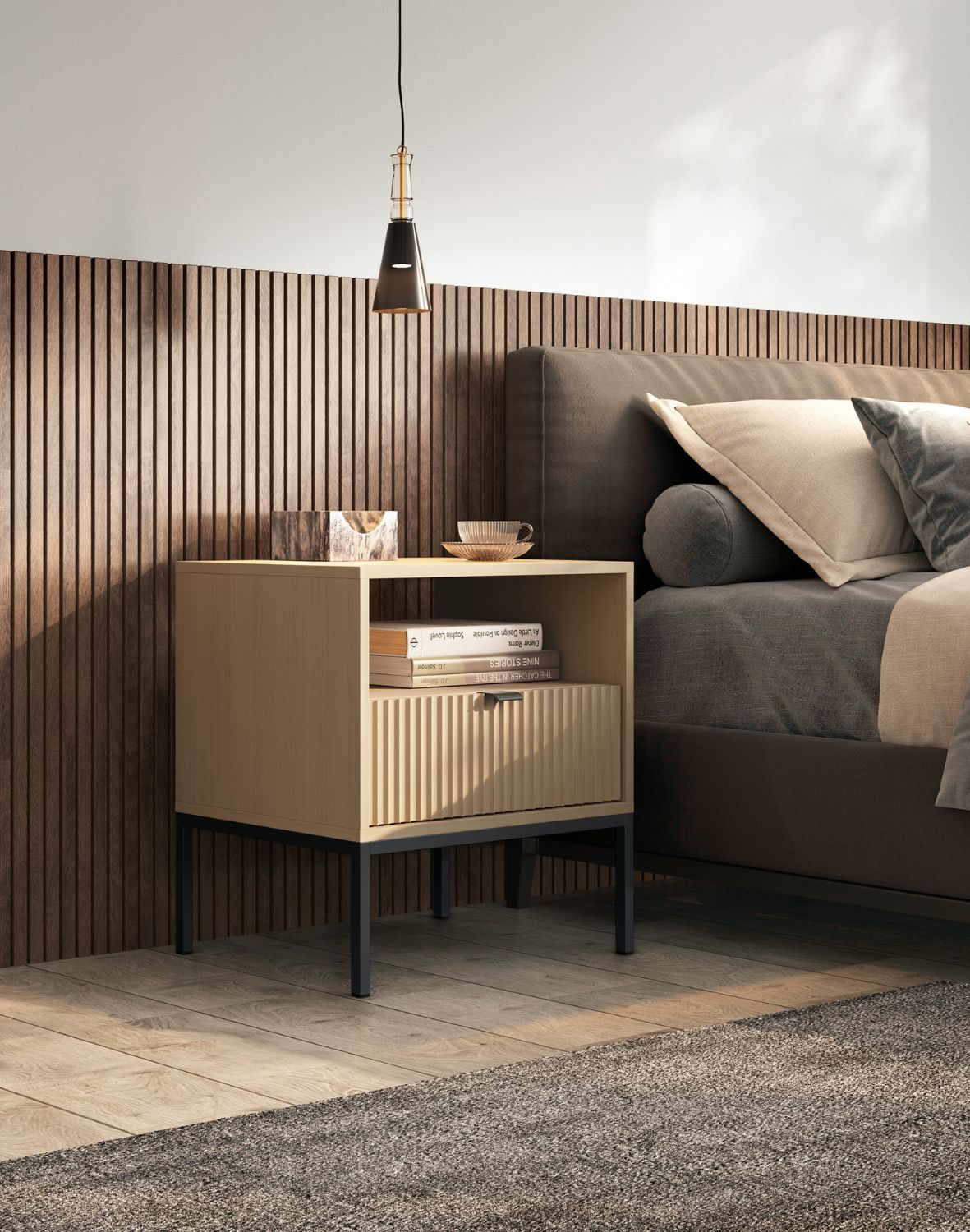 szafka nocna nova (s54), dąb vincenza