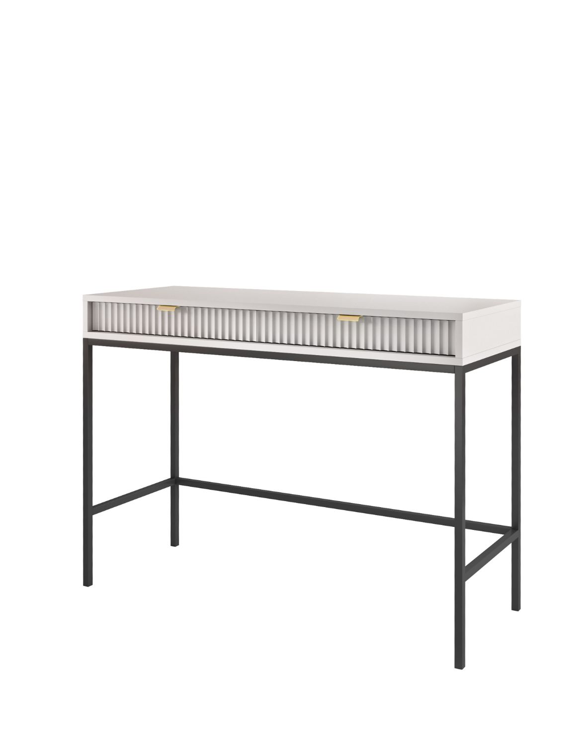 toaletka nova (t104), konsola do przedpokoju, grey/black