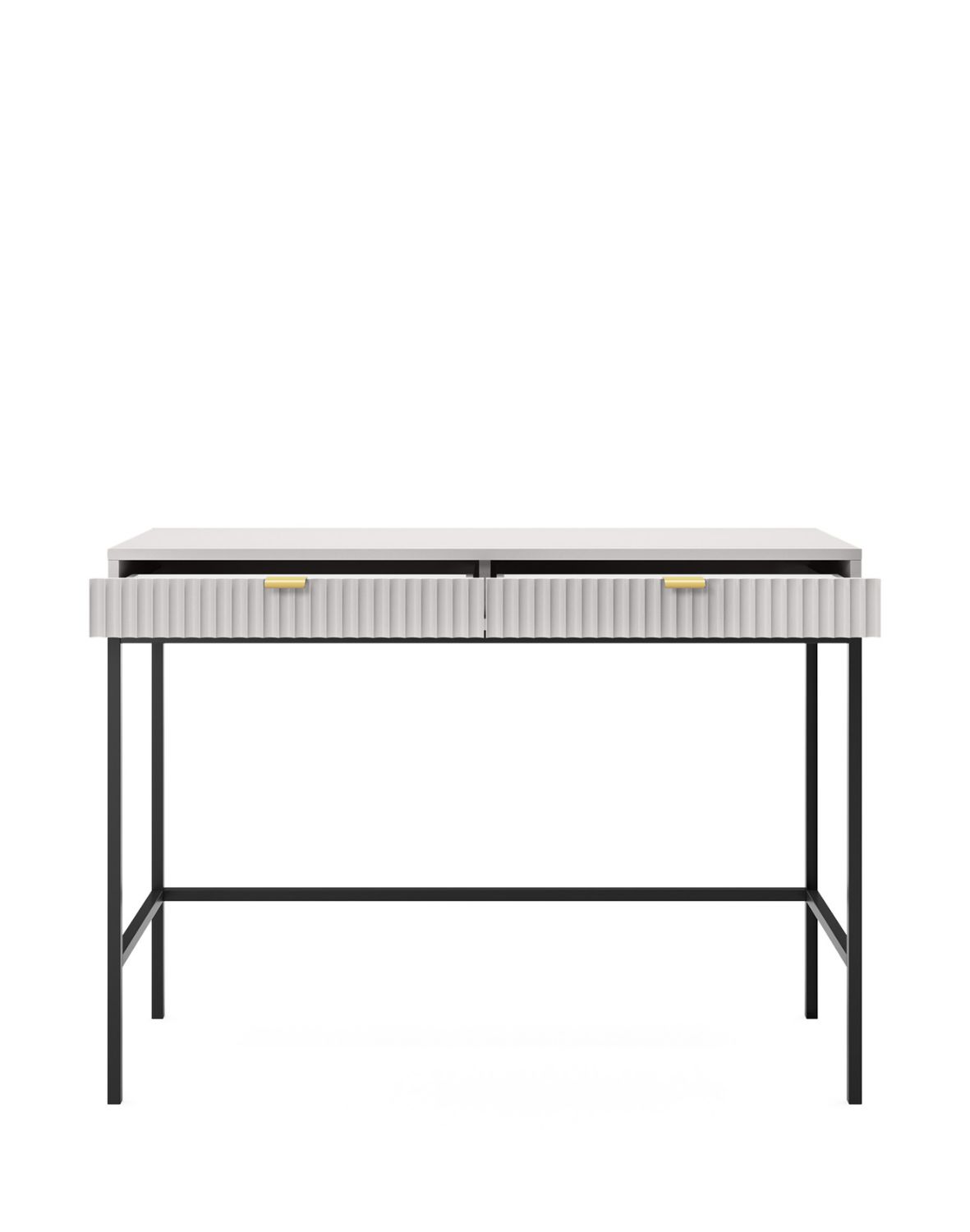 toaletka nova (t104), konsola do przedpokoju, grey/black