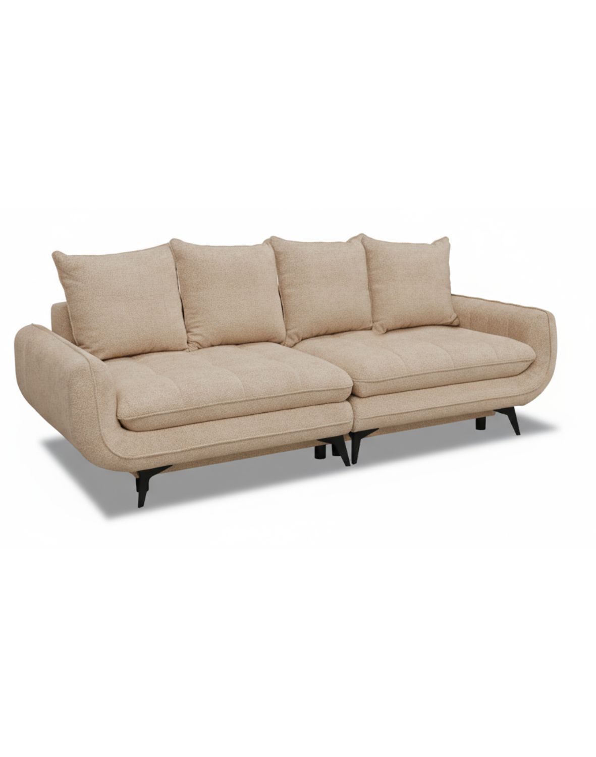 nowoczesna beżowa kanapa wave gabi