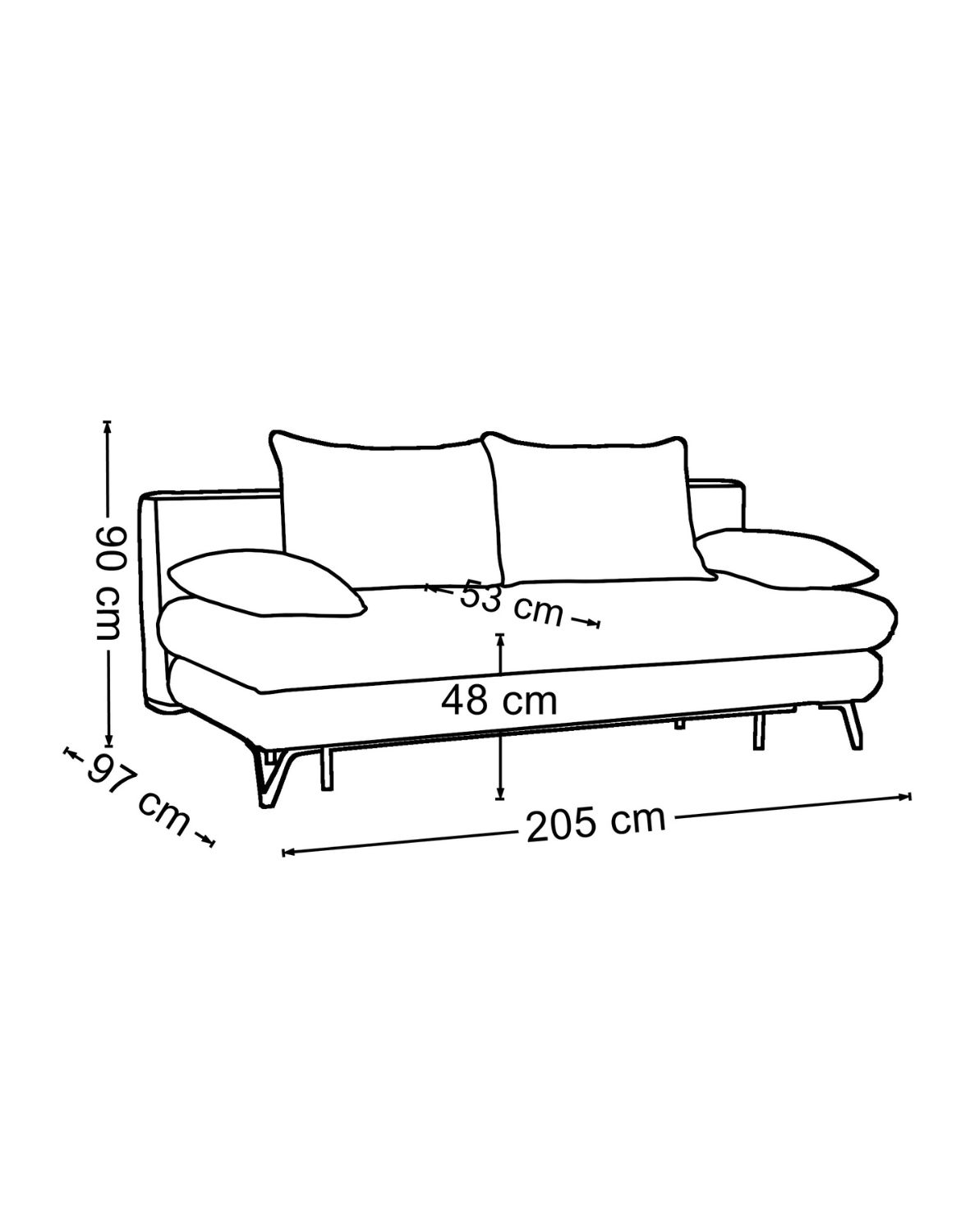 nowoczesna sofa alba