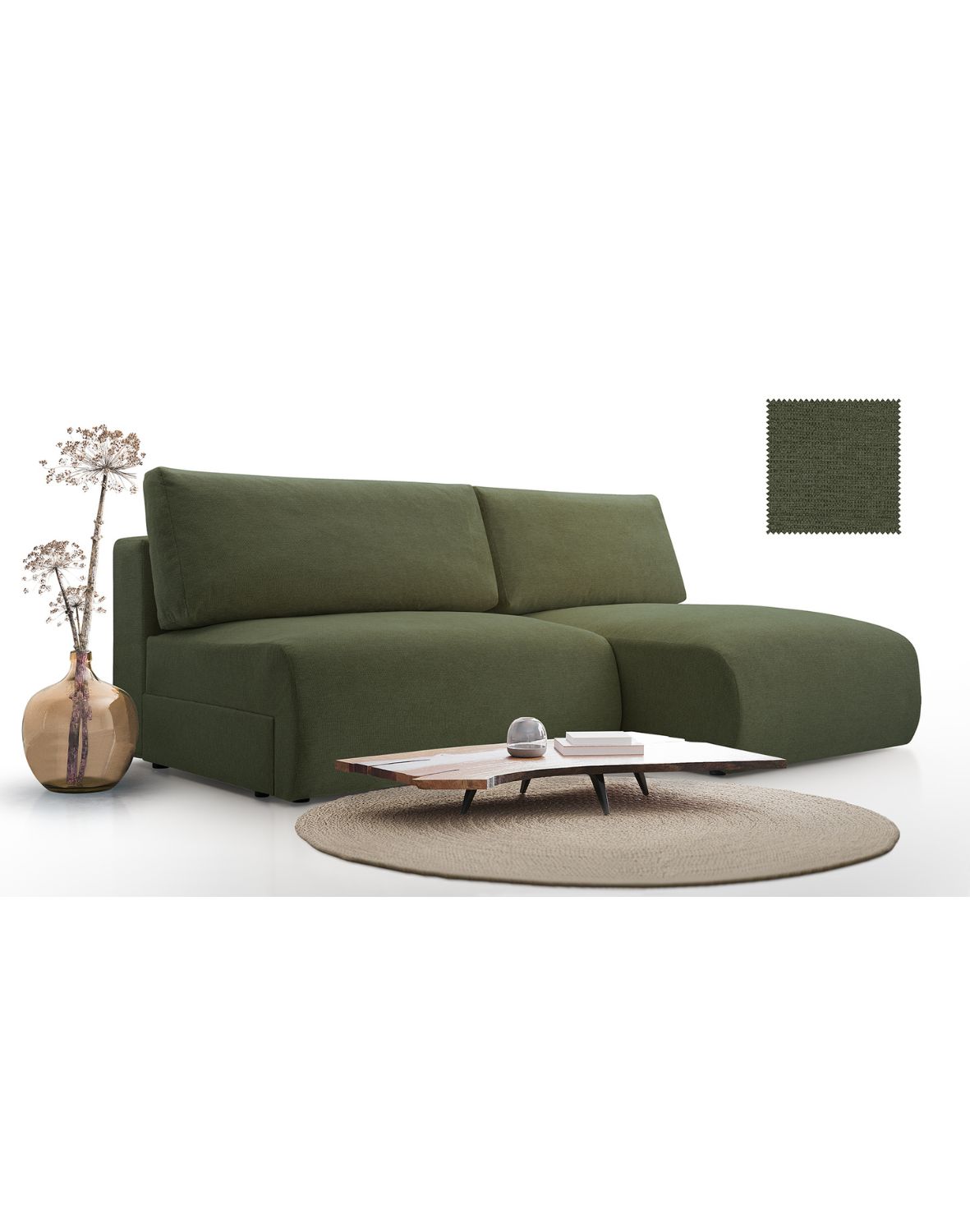 nowoczesny narożnik rozkładany z funkcją soania milena