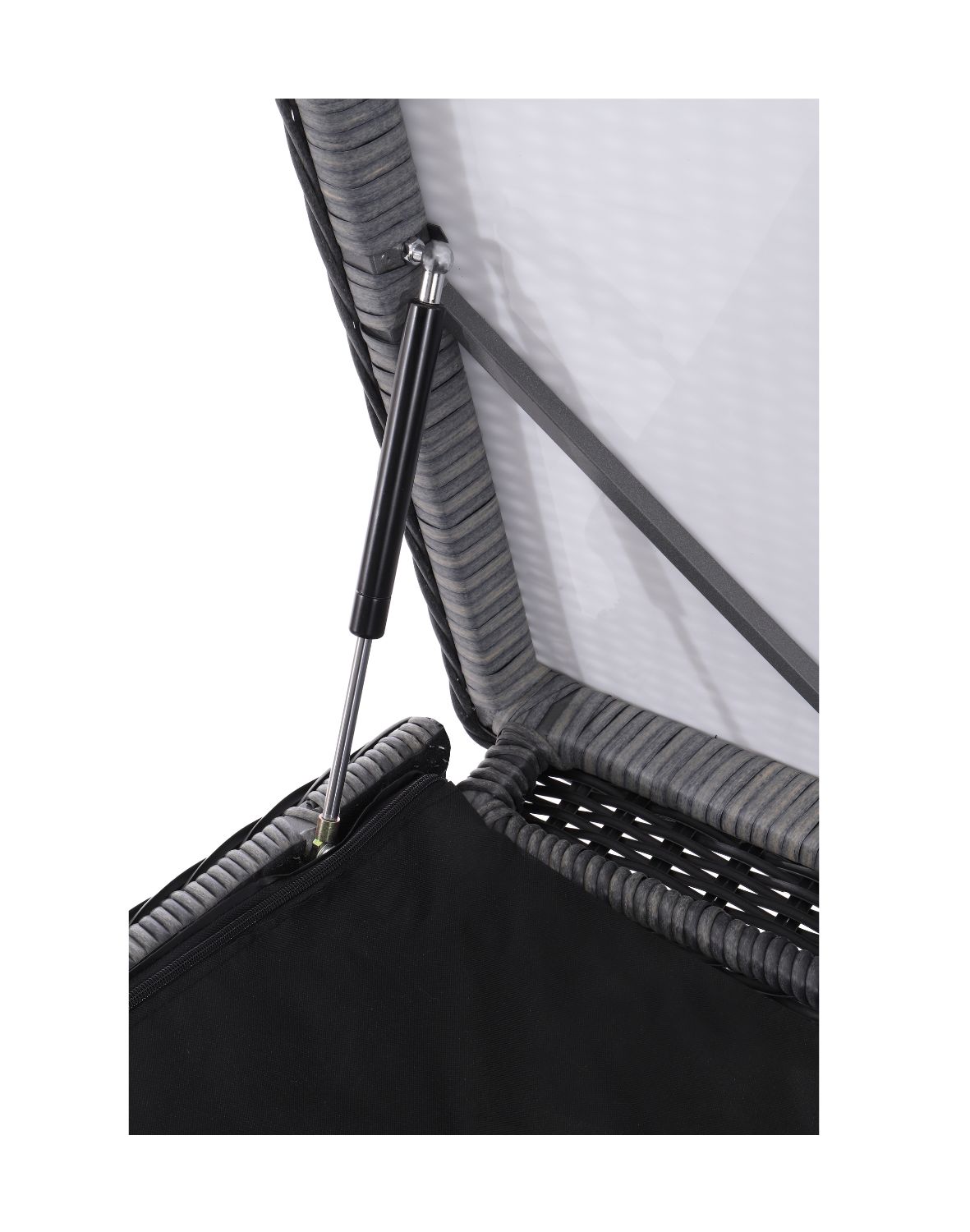 pojemna skrzynia ogrodowa z technorattanu nusa dark