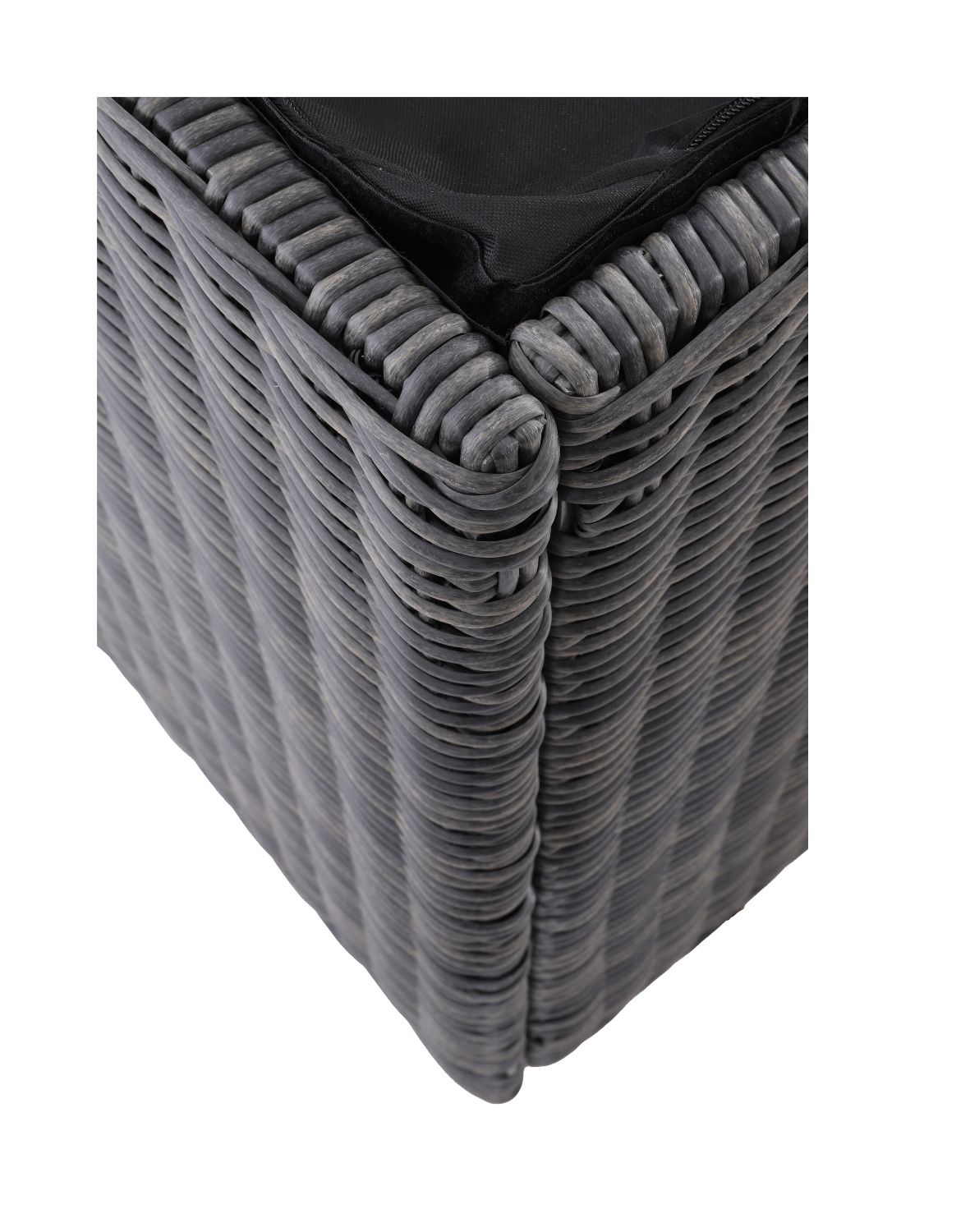 pojemna skrzynia ogrodowa z technorattanu nusa dark