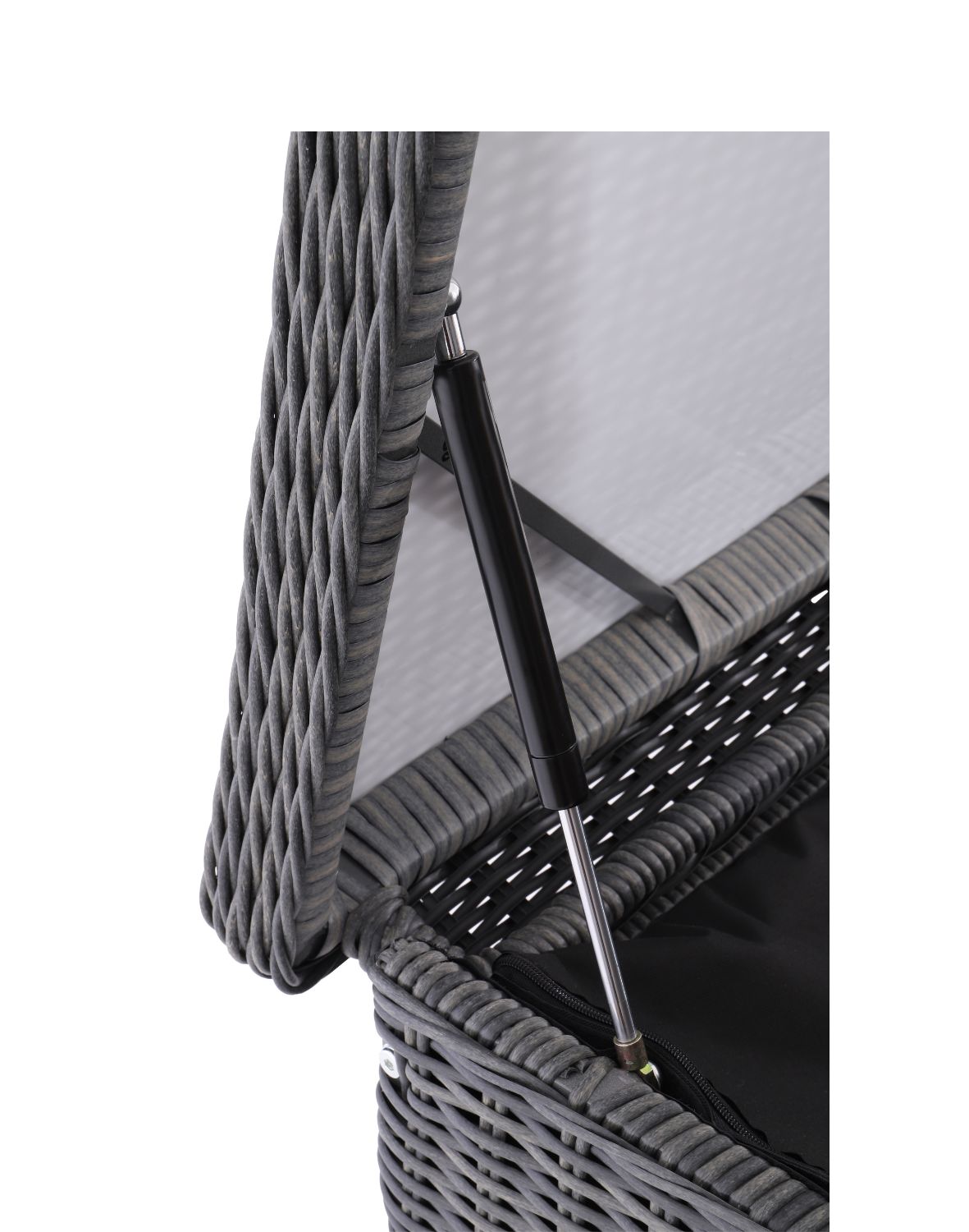 pojemna skrzynia ogrodowa z technorattanu nusa dark