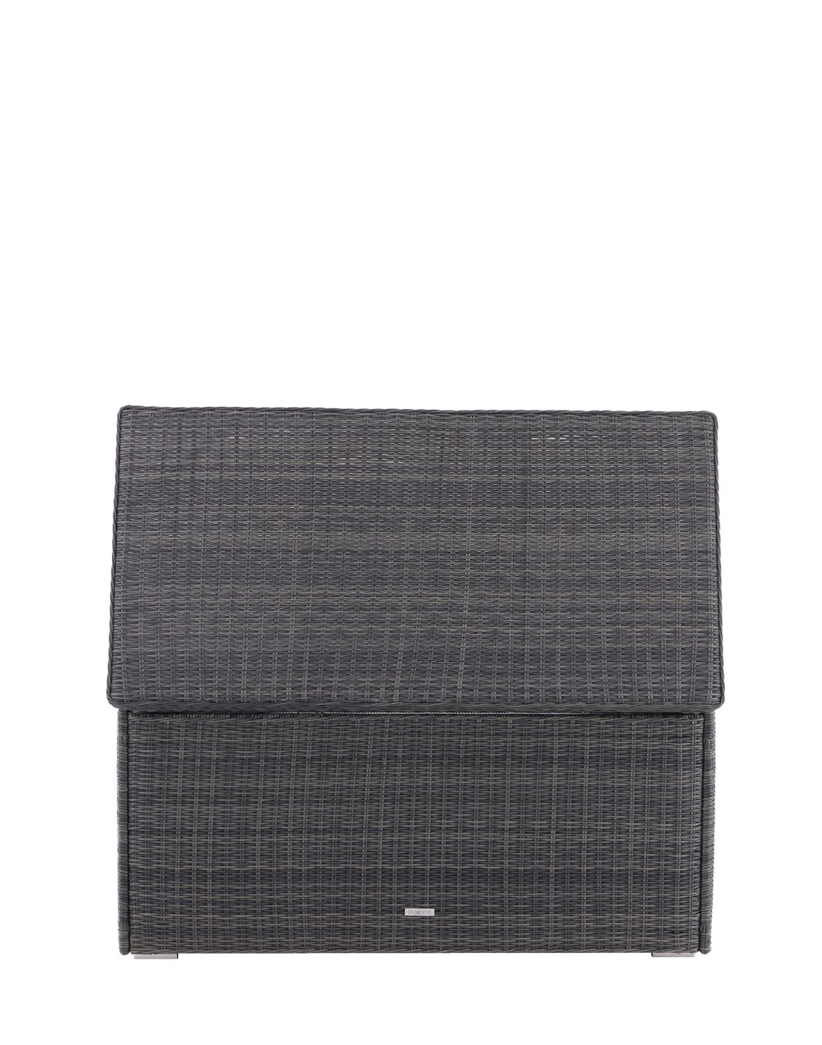 pojemna skrzynia ogrodowa z technorattanu nusa dark