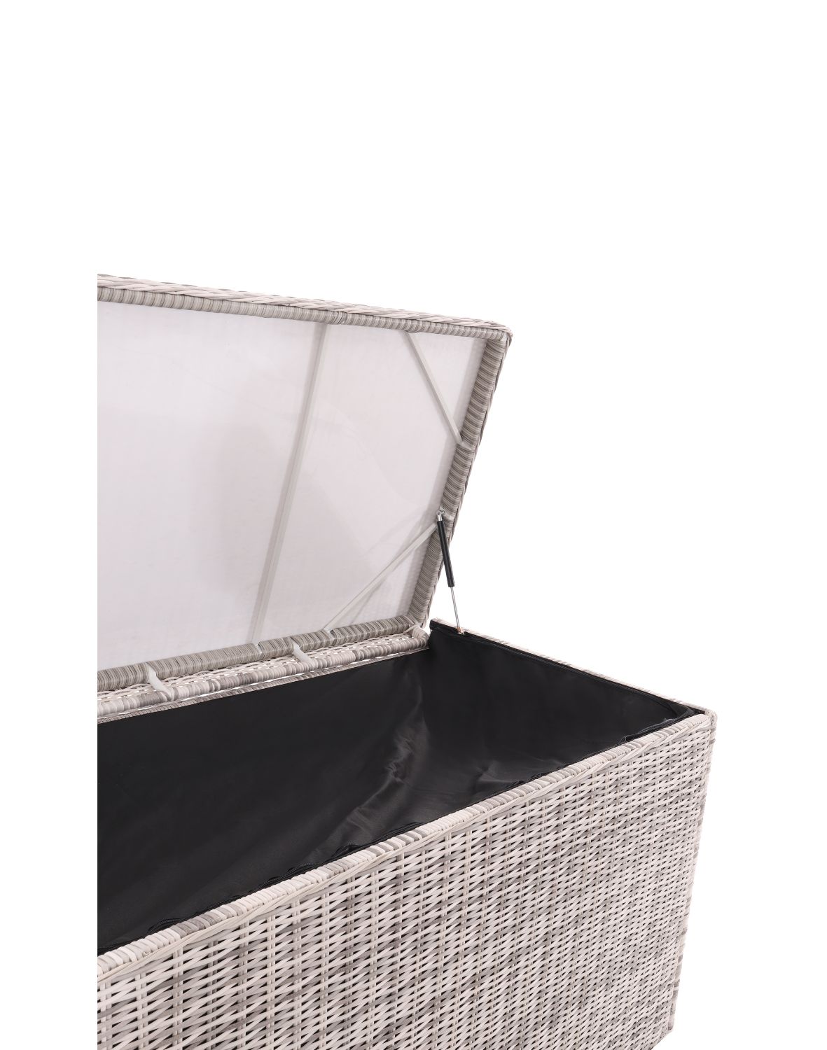 pojemna skrzynia ogrodowa z technorattanu nusa light