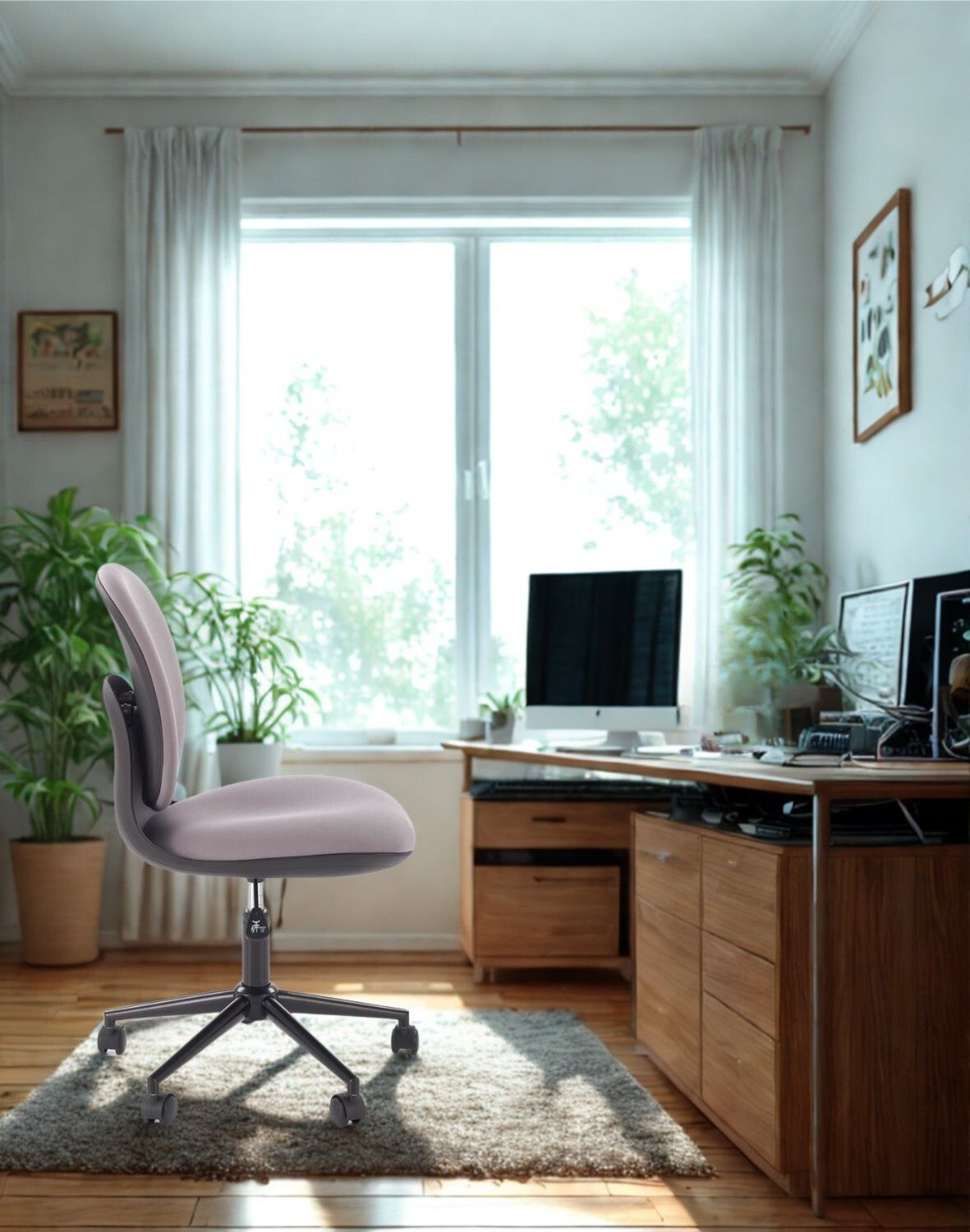 fotel obrotowy dla dzieci orion 2, czarny/popiel