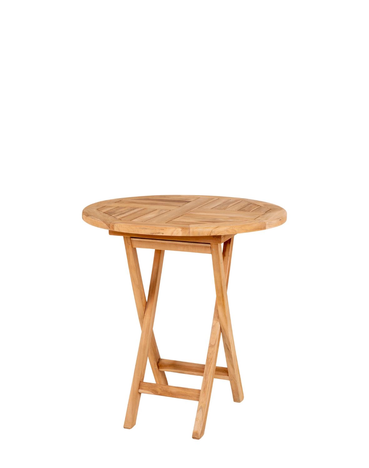 stół ogrodowy oviedo Ø70 cm z drewna tekowego (7501100)