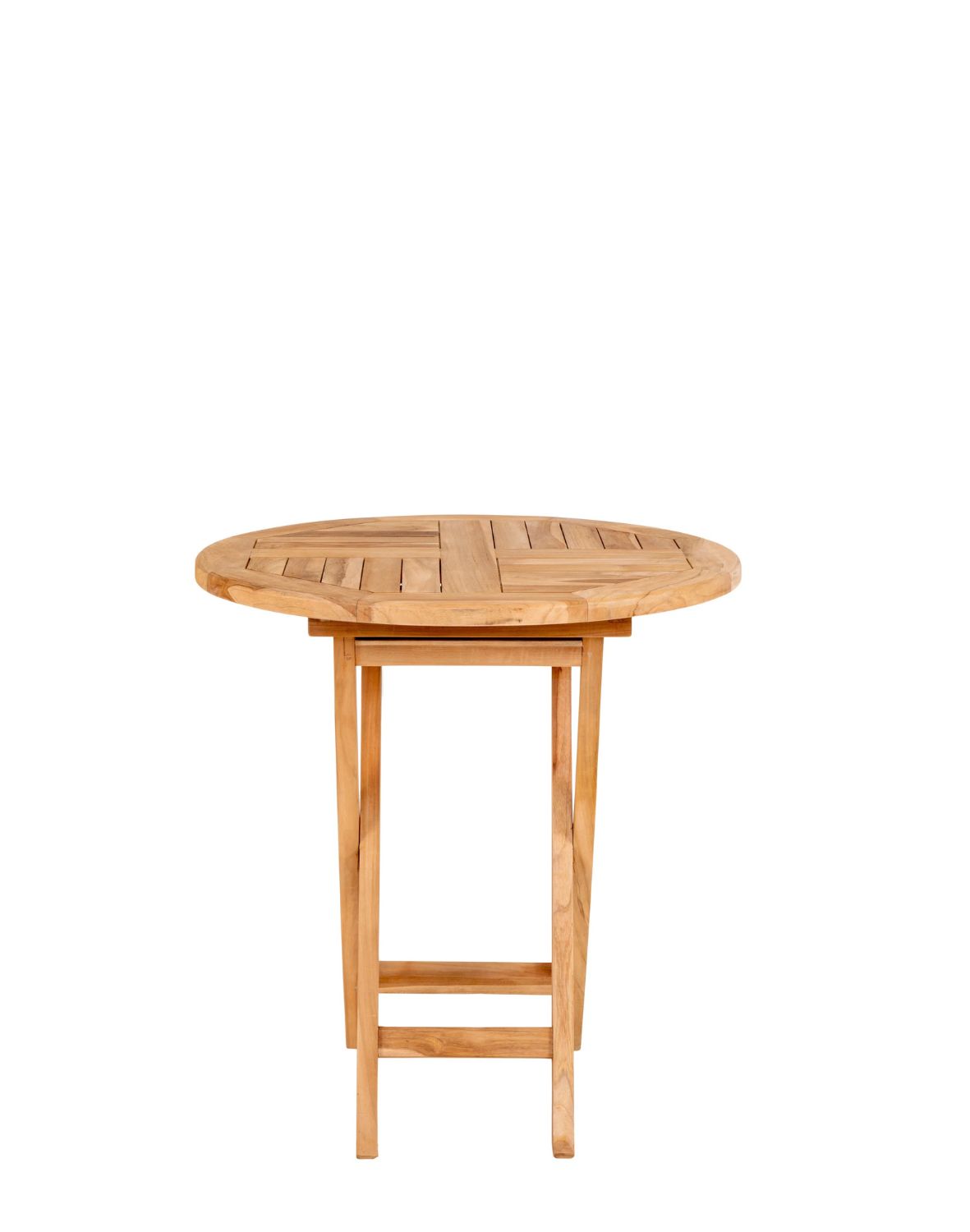 stół ogrodowy oviedo Ø70 cm z drewna tekowego (7501100)