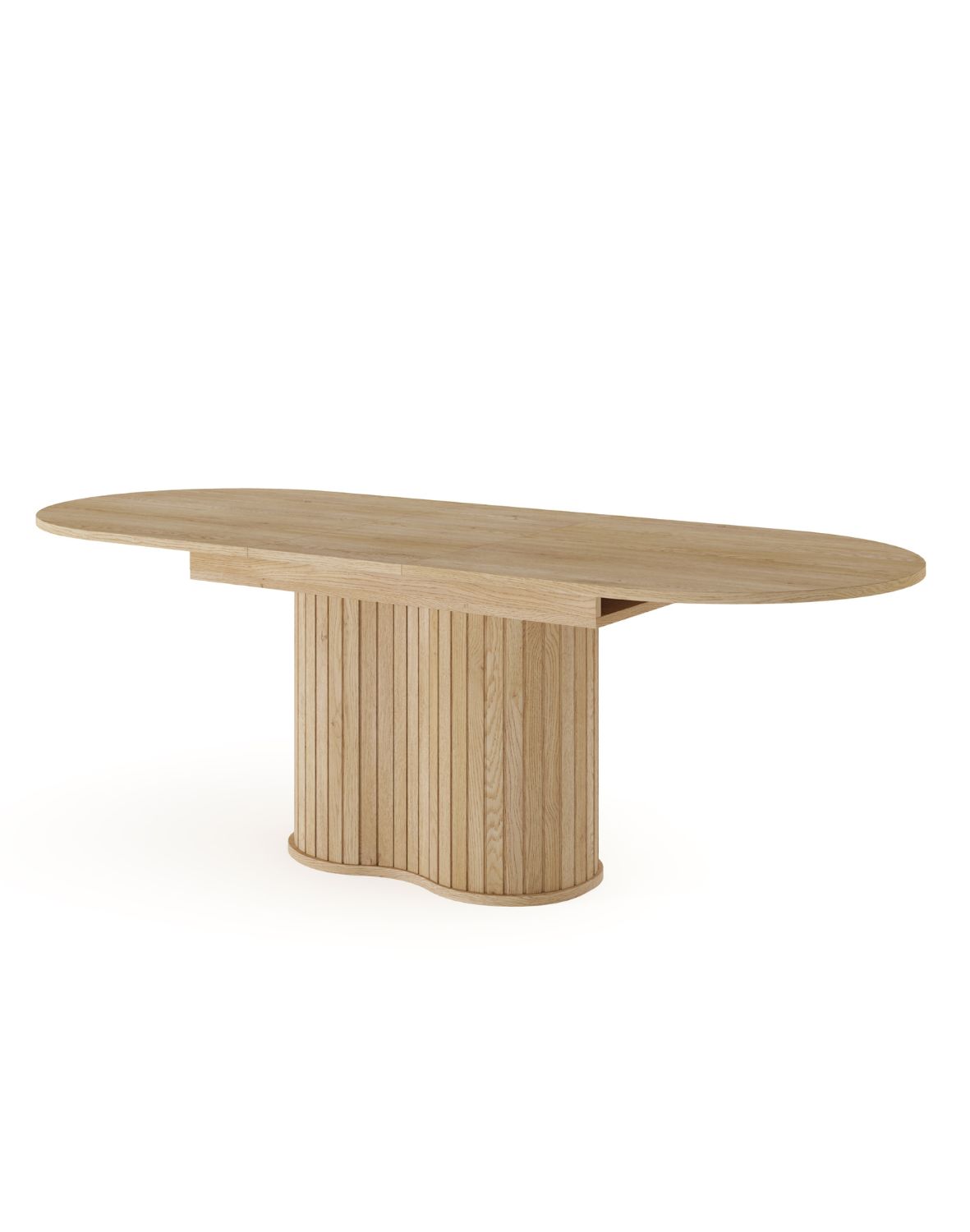 rozkładany stół owalny z lamelami lovi 180