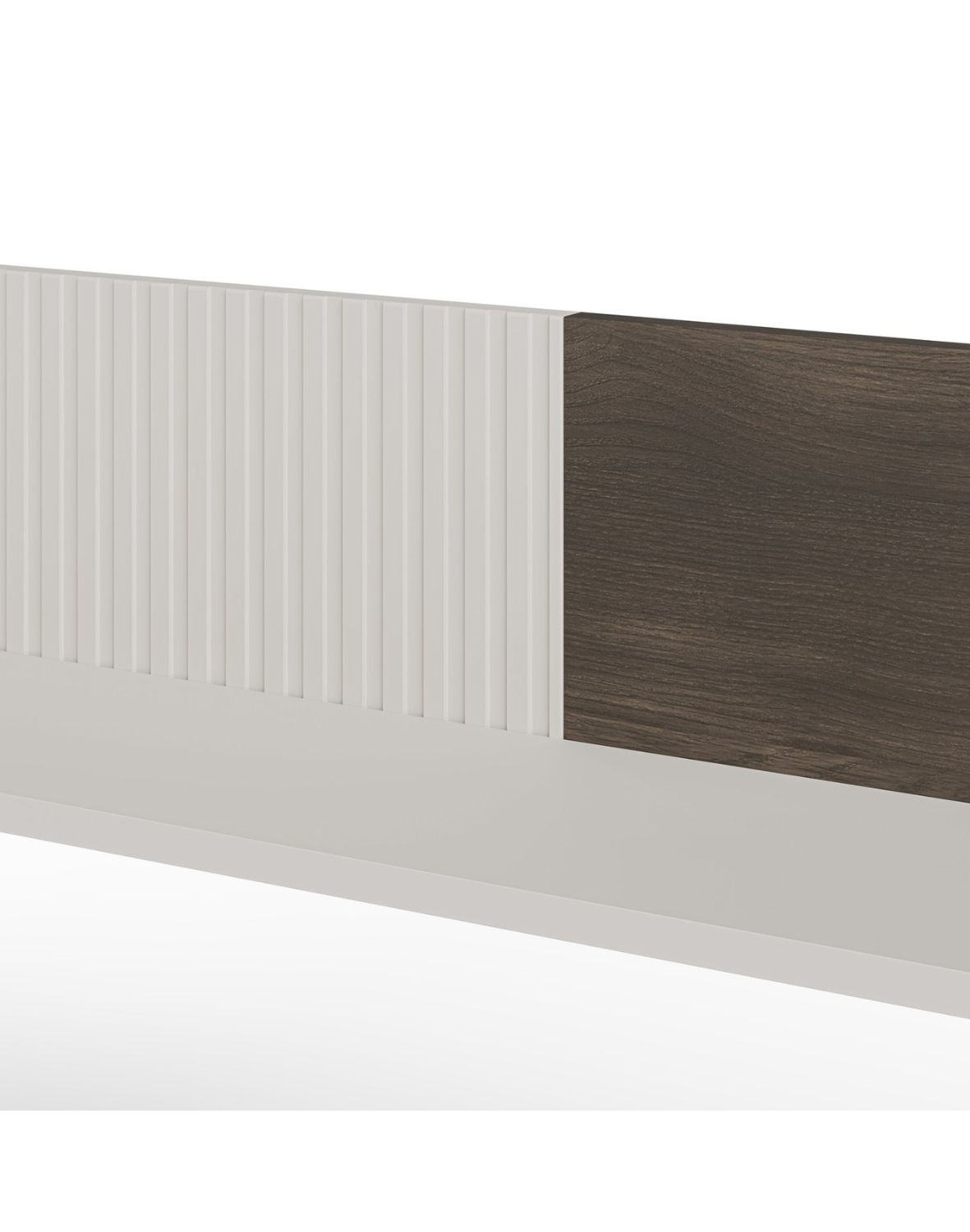 Półka P-2 Random, kaszmir/orzech