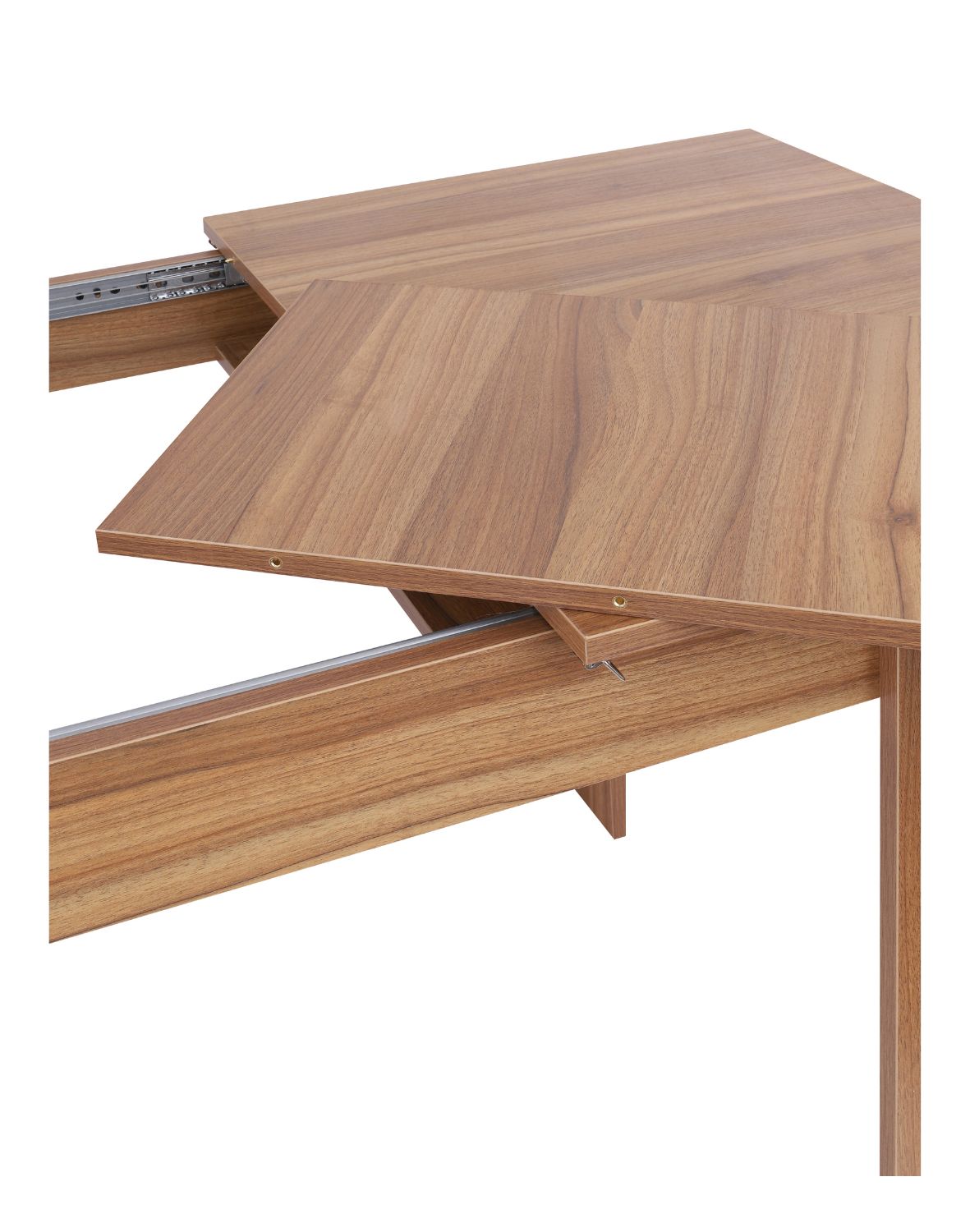 stół rozkładany do jadalni palermo 120-160x80 cm, dąb orzech