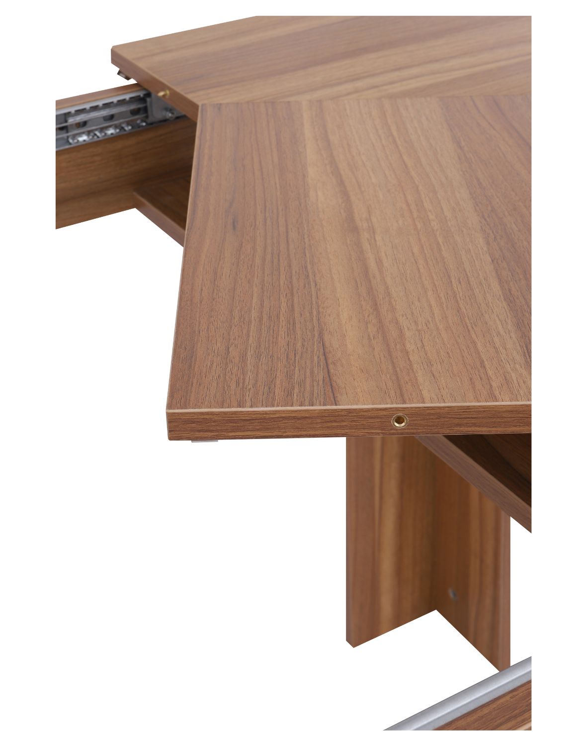 stół rozkładany do jadalni palermo 120-160x80 cm, dąb orzech