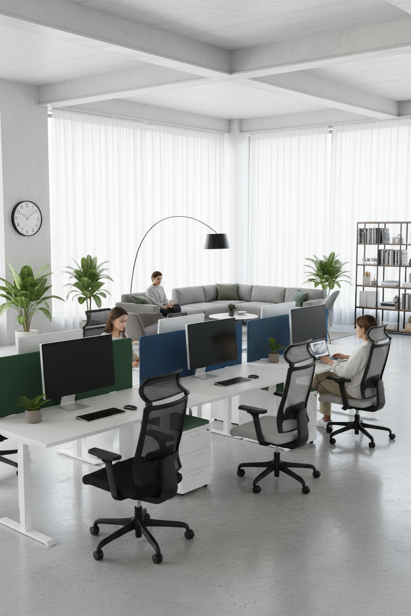 Przegroda na biurko alto