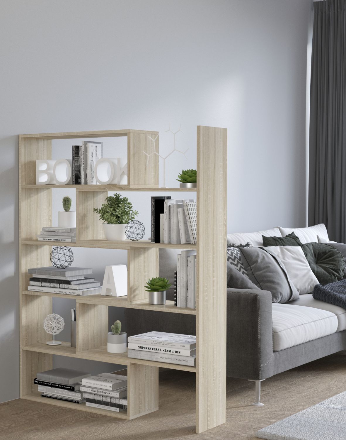 Regał Karol 01 Sonoma