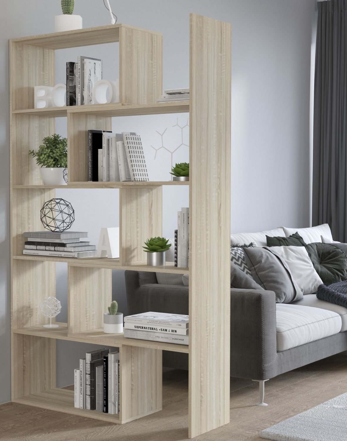 Regał Karol 02 Sonoma