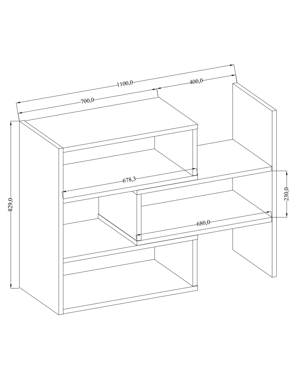 Regał Karol 03 Artisan