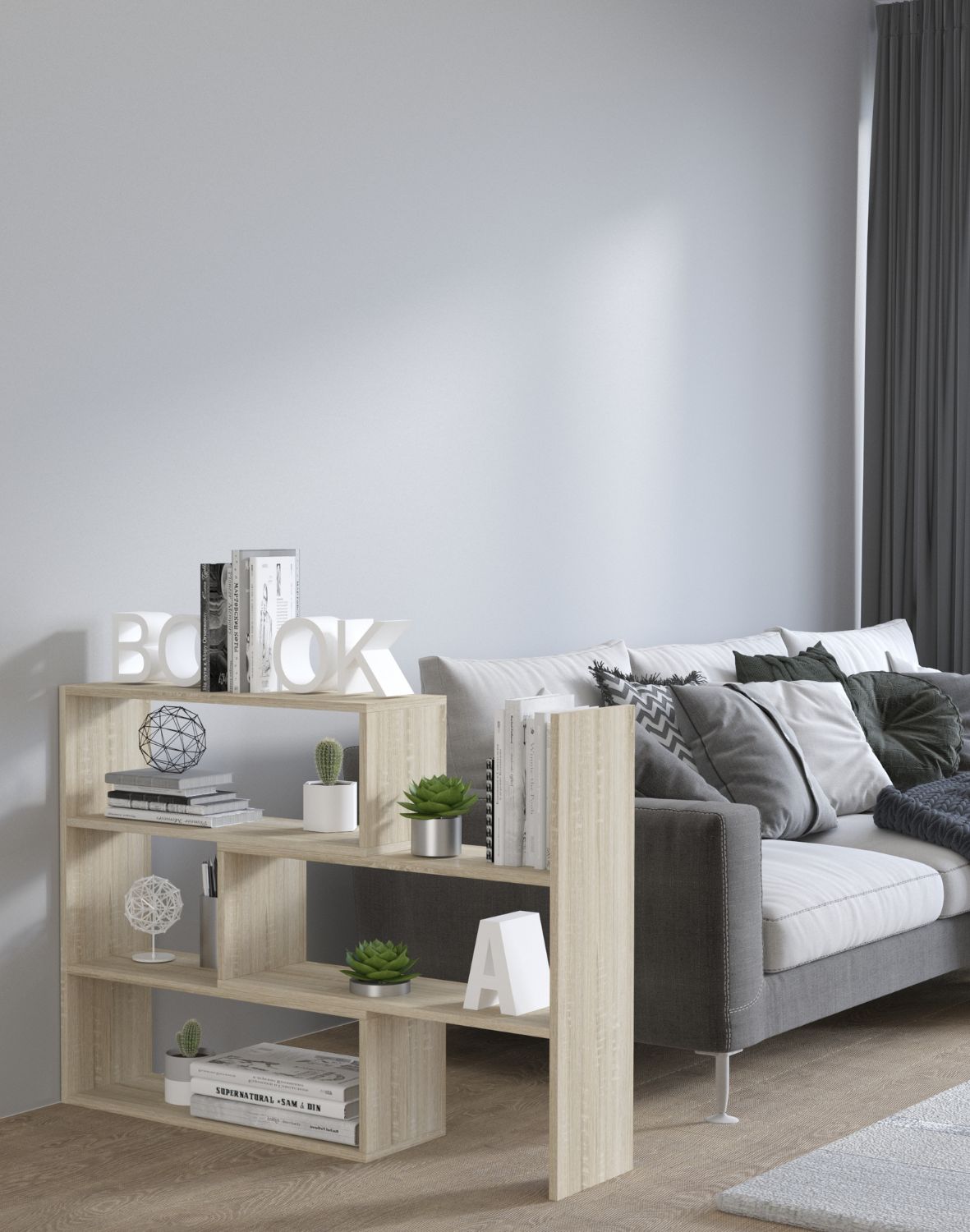 Regał Karol 03 Sonoma