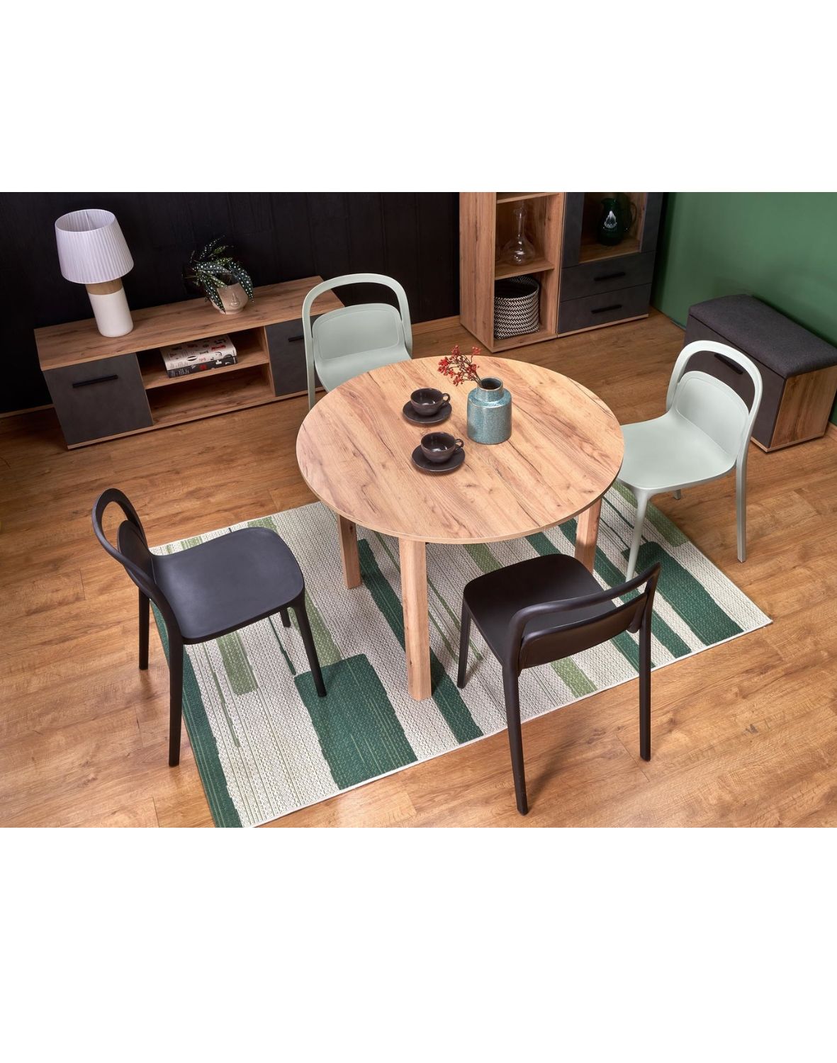 stół rozkładany ringo, dąb craft